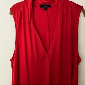 NWOT Ellos sleeveless a-line tunic